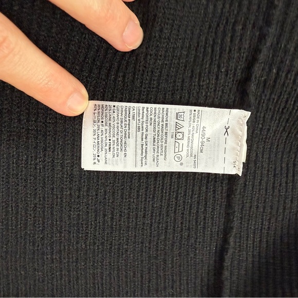 Banana Republic Open Front Cardigan Merino Wool Blend - Picture 8 of 9